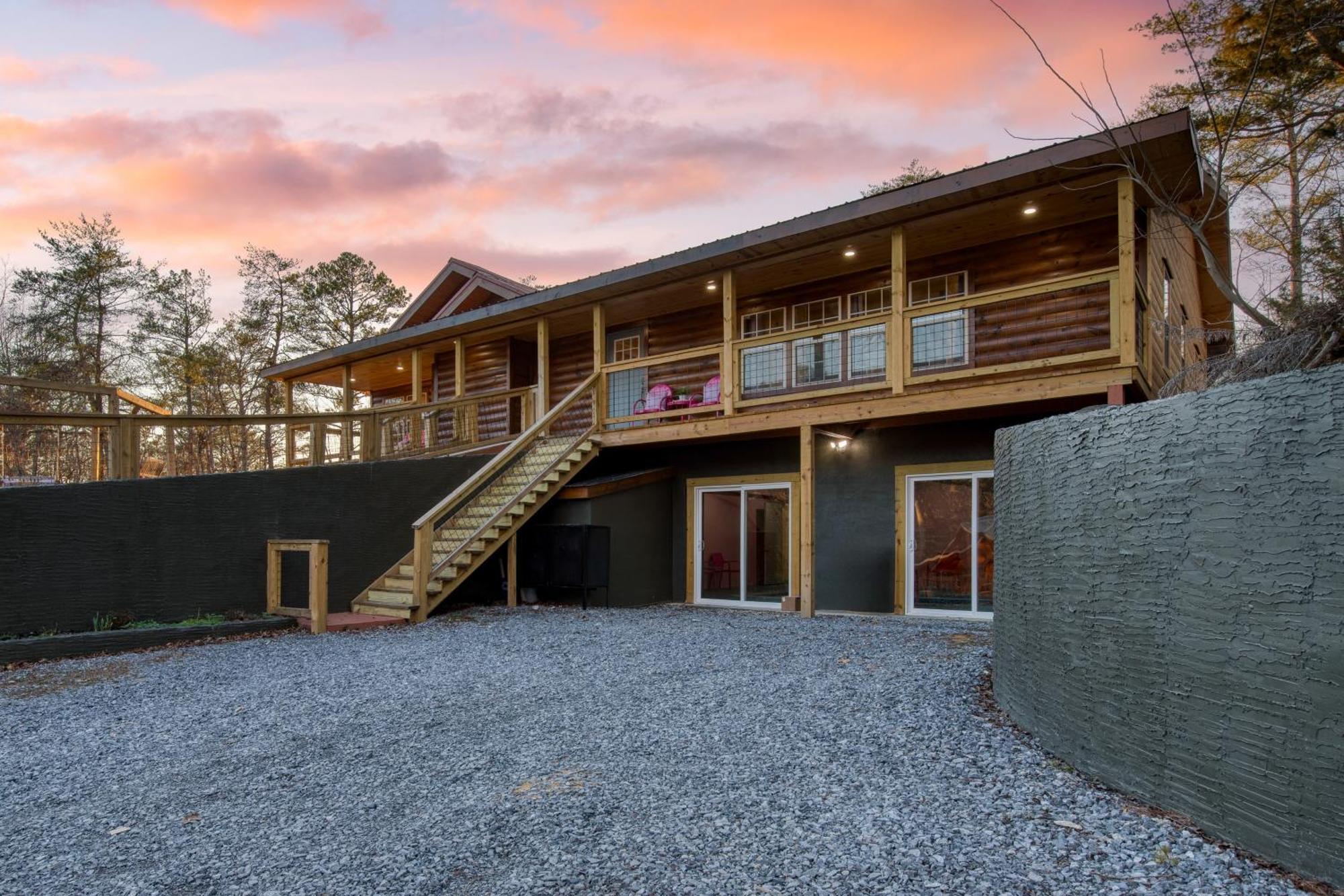 Pink Pines Avantstay Luxury Aesthetic Dream Home Indoor Pool Hot Tub Pigeon Forge Exteriör bild