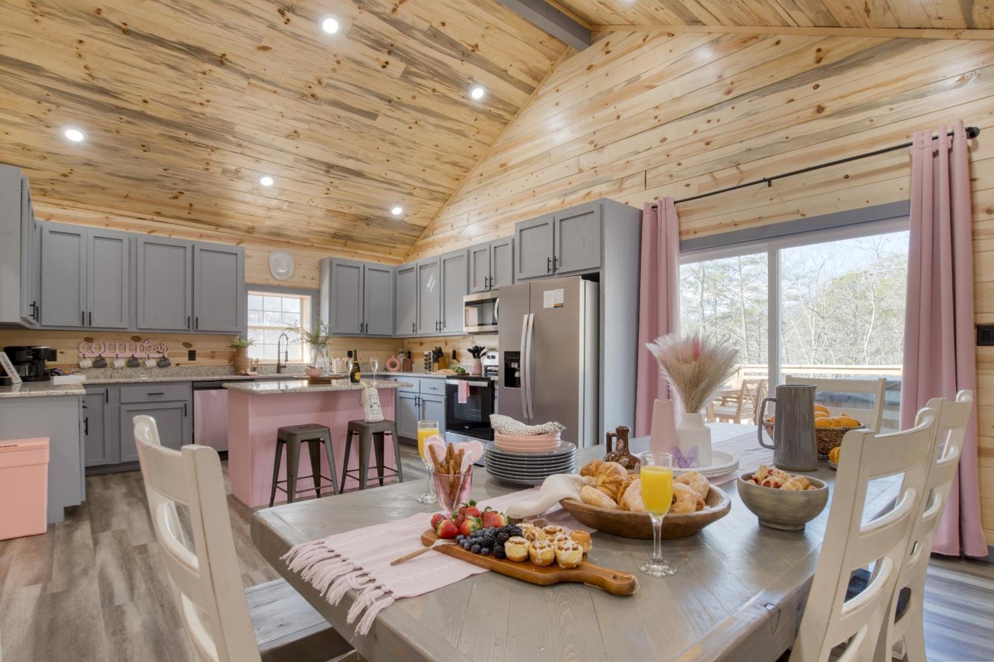 Pink Pines Avantstay Luxury Aesthetic Dream Home Indoor Pool Hot Tub Pigeon Forge Exteriör bild