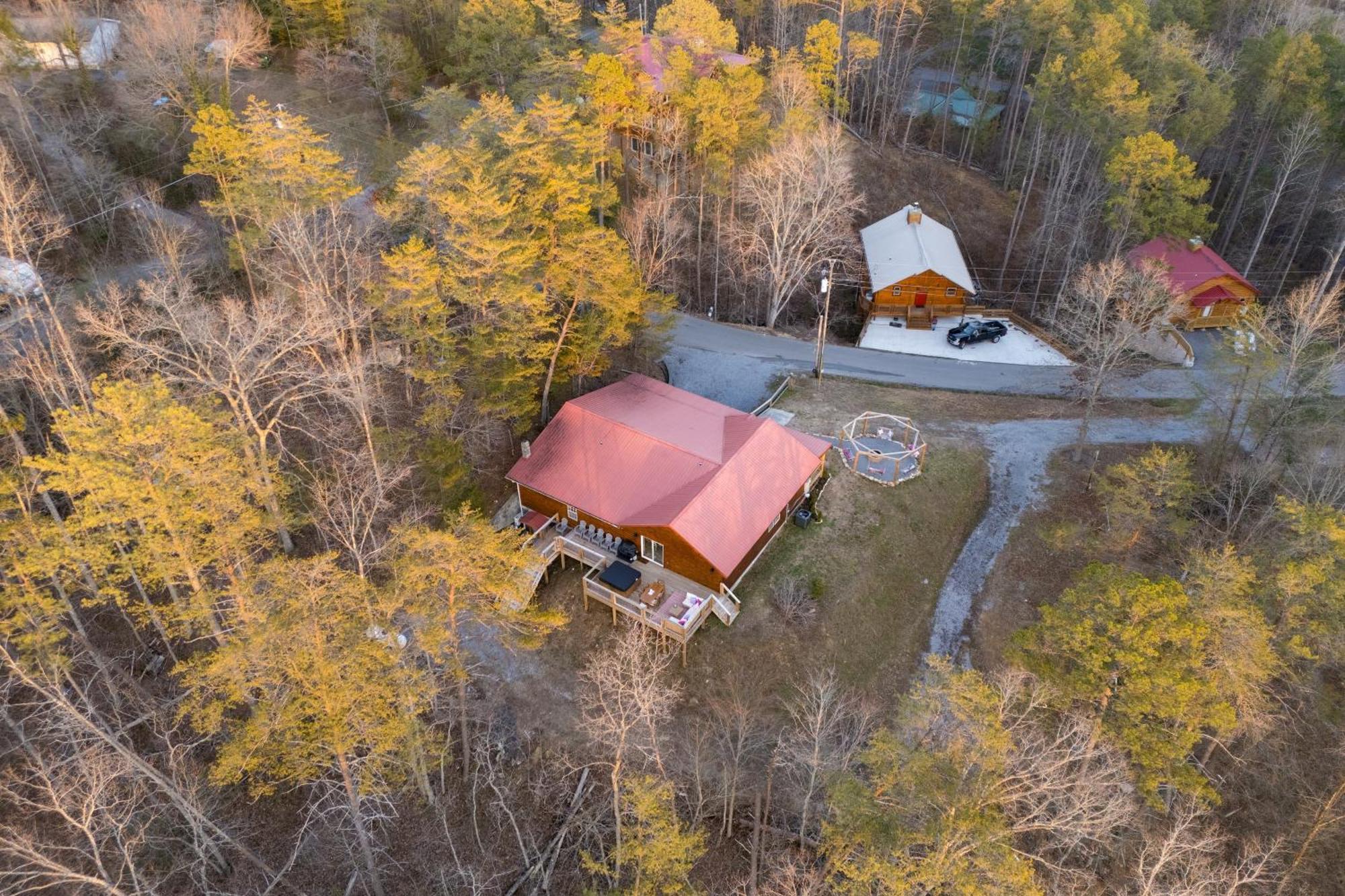 Pink Pines Avantstay Luxury Aesthetic Dream Home Indoor Pool Hot Tub Pigeon Forge Exteriör bild