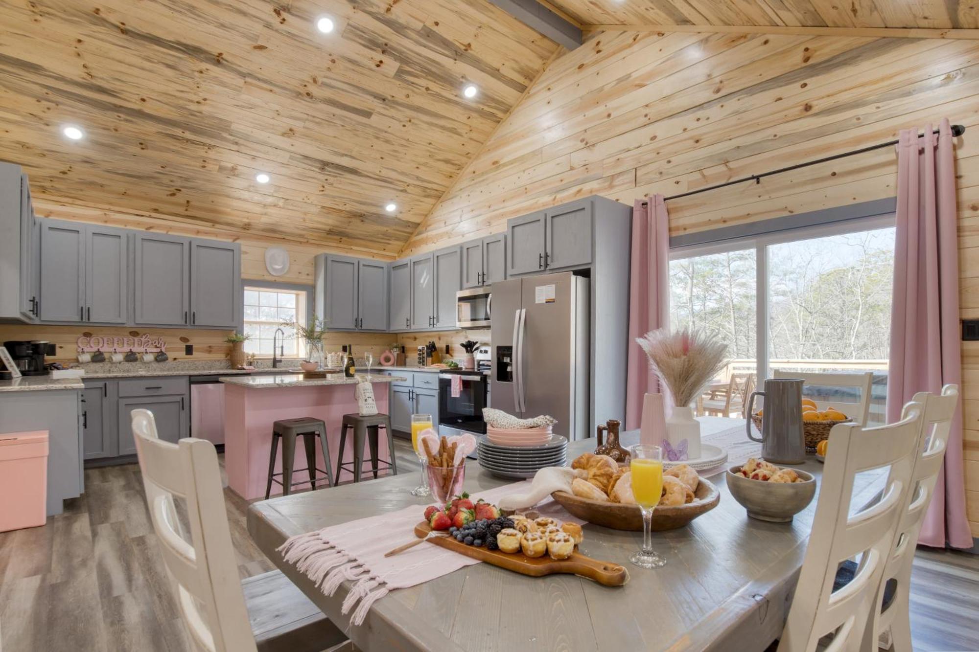 Pink Pines Avantstay Luxury Aesthetic Dream Home Indoor Pool Hot Tub Pigeon Forge Exteriör bild