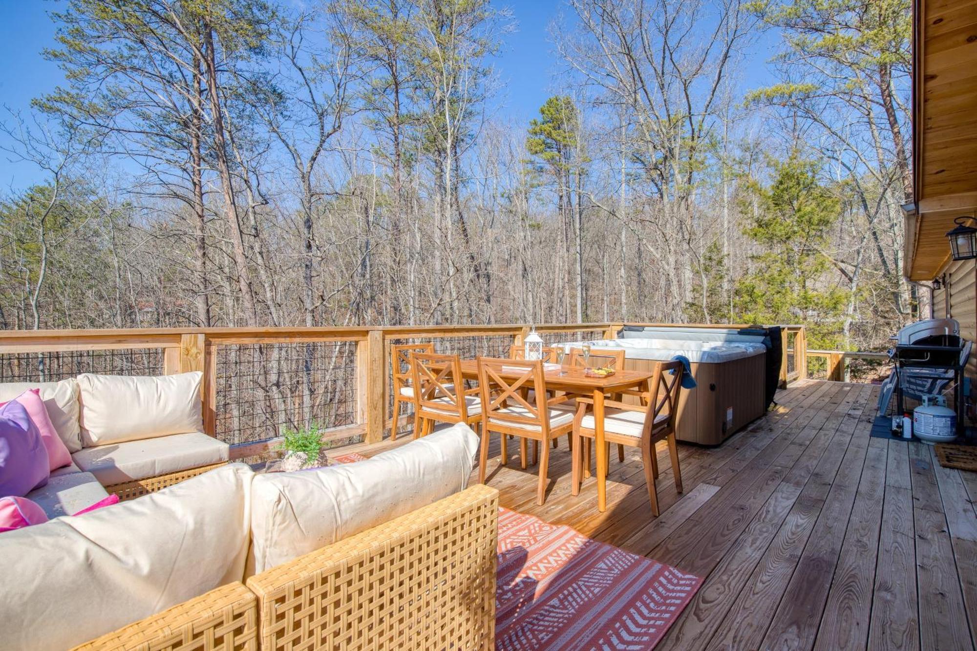 Pink Pines Avantstay Luxury Aesthetic Dream Home Indoor Pool Hot Tub Pigeon Forge Exteriör bild