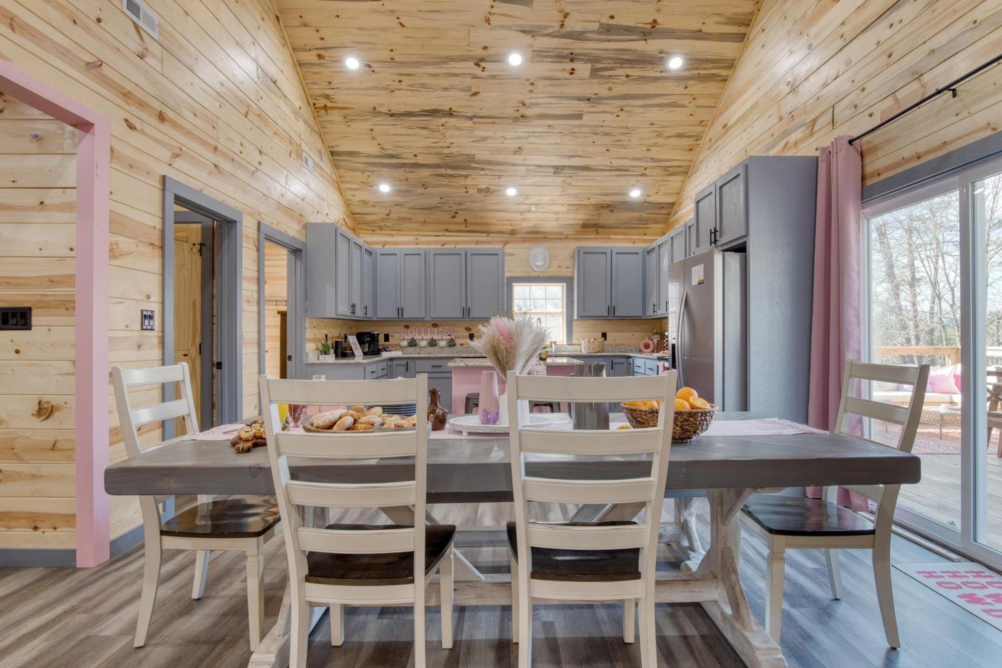 Pink Pines Avantstay Luxury Aesthetic Dream Home Indoor Pool Hot Tub Pigeon Forge Exteriör bild