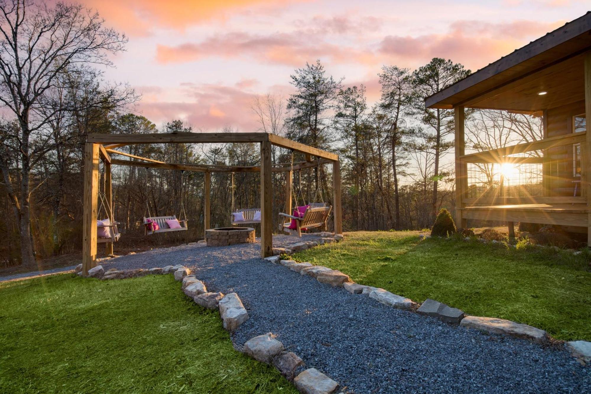 Pink Pines Avantstay Luxury Aesthetic Dream Home Indoor Pool Hot Tub Pigeon Forge Exteriör bild